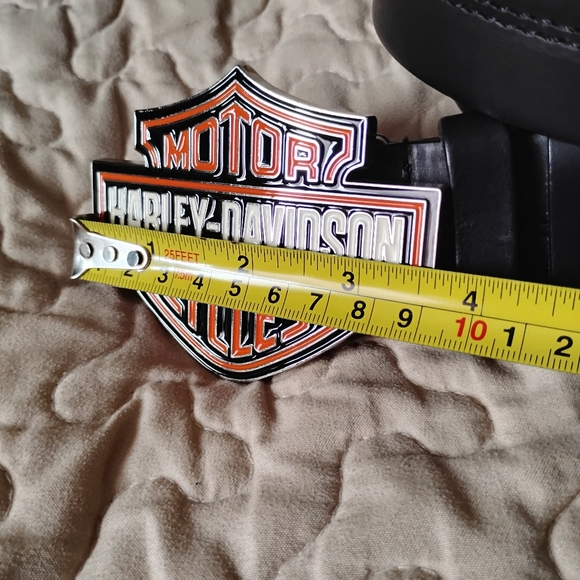 Harley-Davidson Black Belt Bag with Iconic Design - Picture 14 of 16